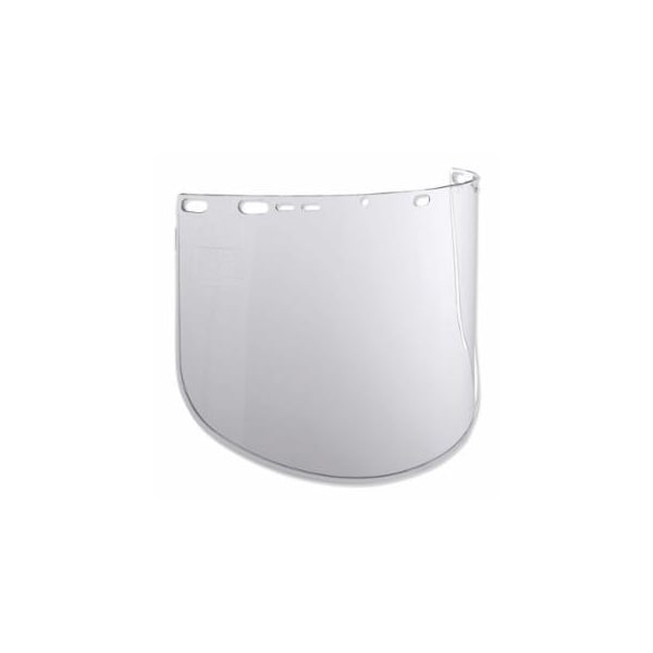 Jackson Safety F40 Propionate Faceshield, 915-60, Uncoated, Clear, G Shape, Unbound, 15.5 in L x 9 in H 138-29084 - main