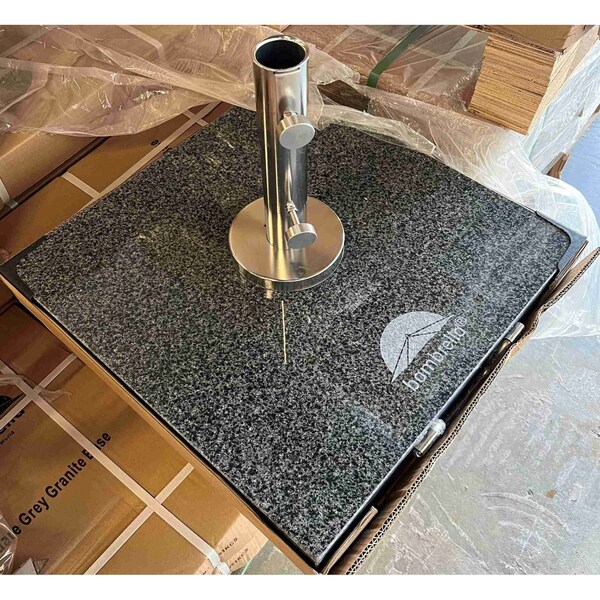 Bambrella 110lb Granite Umbrella Base with 2" Base Tube TH50-48 - main