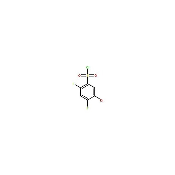 Ak Scientific 5-Bromo-2, 4-difluorobenzene-1-sulfonyl chloride (1g), CAS 287172-61-6 2833AB-1g - main