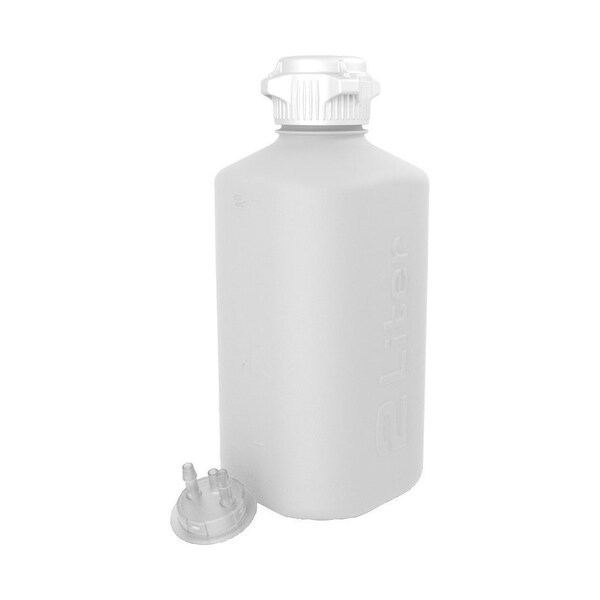 Chromcap 100 HPLC Cap Assy, 38-430, Adapter w Vent Hole, Three 3x Ports- OD Tubing 1/8 or1/16 450-0320-FLS - main
