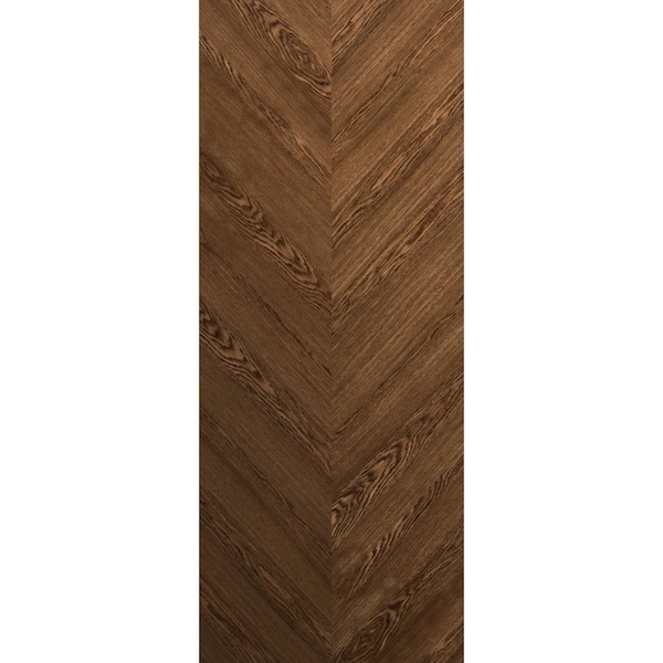 Sartodoors Slab Door Panel 24 x 84 inches, Ego 5005 Cognac Oak Veneer, Wood Veneer Doors, Pocket Closet Slid EGO5005S-DKO-2484 - main