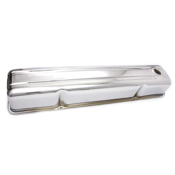 Strike3 R9107 Chrome Steel Tall Valve Cover for 1950-1962 Chevy 235 6 Cylinder ST3614448 - main