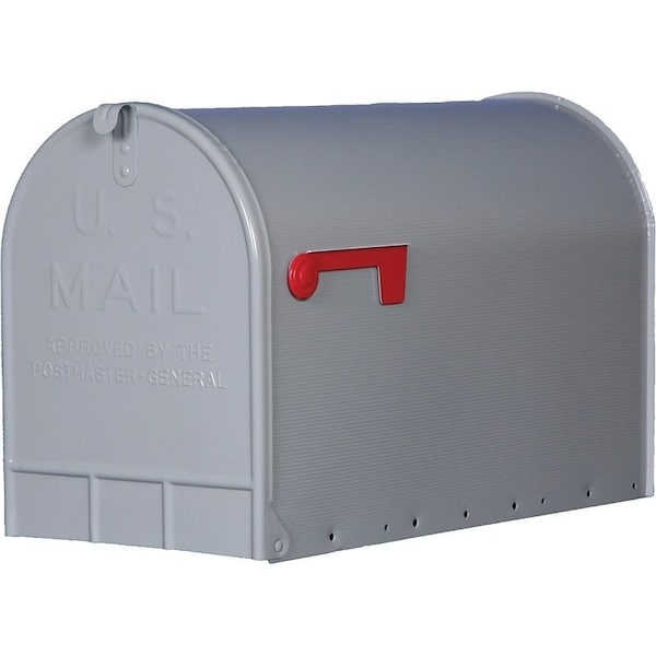 Gibraltar Mailboxes Gibraltar Mailboxes ST200000 Rural Mailbox, 3175 cu-in Capacity, Galvanized Steel, Powder-Coated ST200000 - main