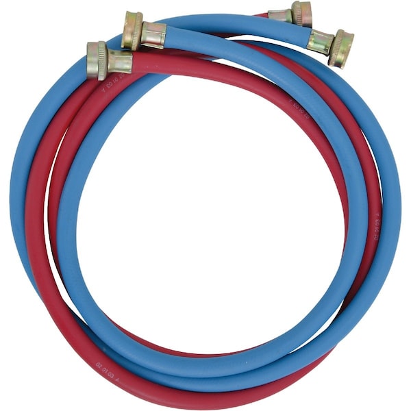 Do It Best 3/8'' X 6 Ft. Reinforced EPDM Rubber Washing Machine Hose, 2PK 93219 - main