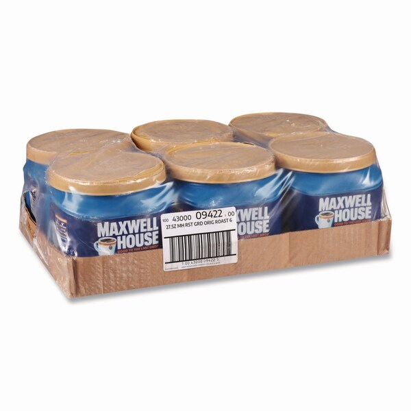 Maxwell House Coffee, Original, 27.5 oz Canister, 6PK 4300009422 - main