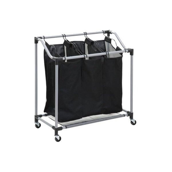 Honey-Can-Do Laundry Sorter, 3-Compartment SRT-01641 - main