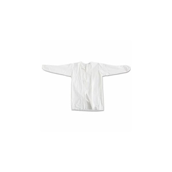 Dupont ProClean Frock with Zipper, 3X-Large, White, 30PK 251-PC271SWH3X00300B - main