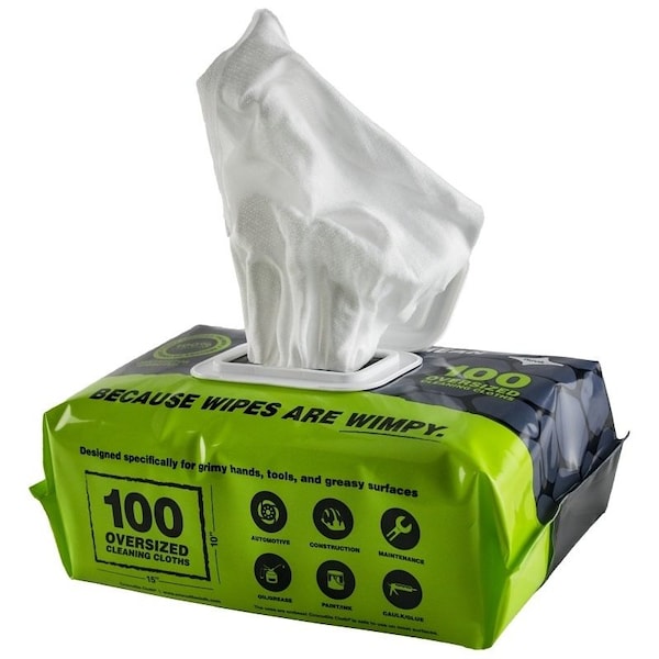 Crocodile Cloth Professional Cleaning Cloth, 15 in L, 10 in W 5900 - main