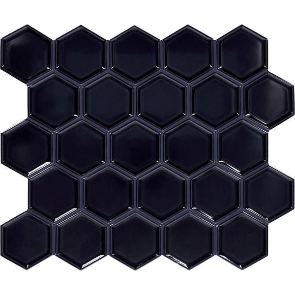 Daltile Artefino Jewel 2-1/2 in Framed Hexagon Mosaic 10.50 SQFT Per Carton, 10PK AR2021/2FRHEXGL - main