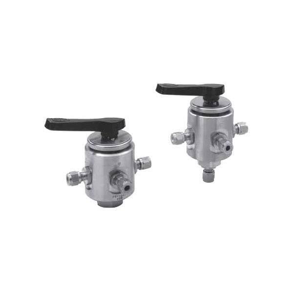 Hoke 7900 Series Multiported Ball Valves - 5 Way Valves, 1/4in FNPT All Ports, 6000 PSI At 250 Deg. F 7941F4Y - main