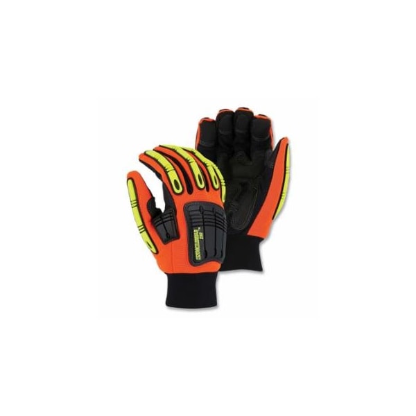 X-10 Winter Lined Thinsulate Knucklehead X10 Armor Skin Mechanics Gloves, Armor Skin, 10/Large, 12PK 472-21247HO/10 - main