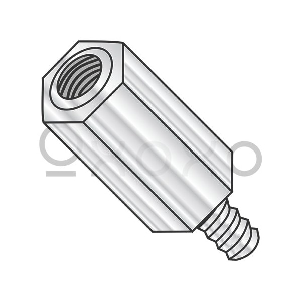 Oxoxo M2.5-0.45X9 4.5 MM Hex Male Female Standoff Aluminum, 500PK 515309 - main
