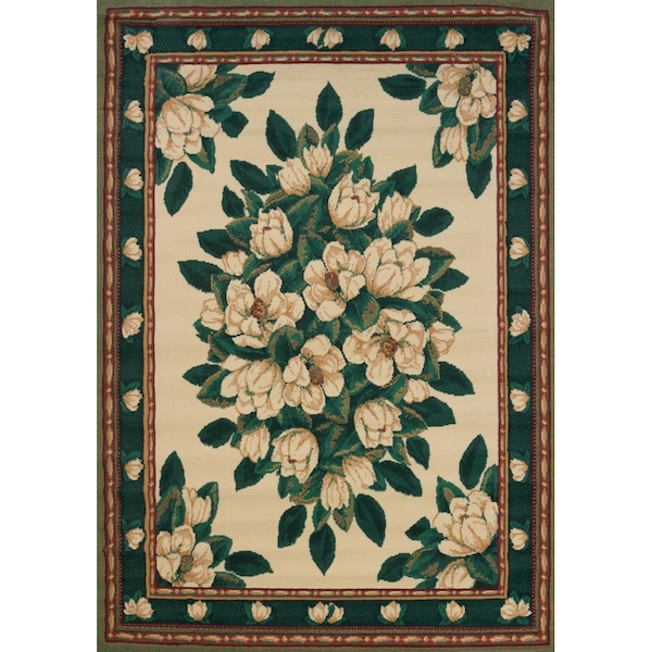United Weavers 1 ft. 10 in. x 3 ft. Manhattan Magnolia Accent RugCream 940 37097 24 - main
