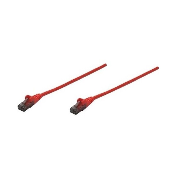 Intellinet Network Solutions Intellinet Patch Cable Cat6 Red 0.5Ft Snagless Boot 347396 - main