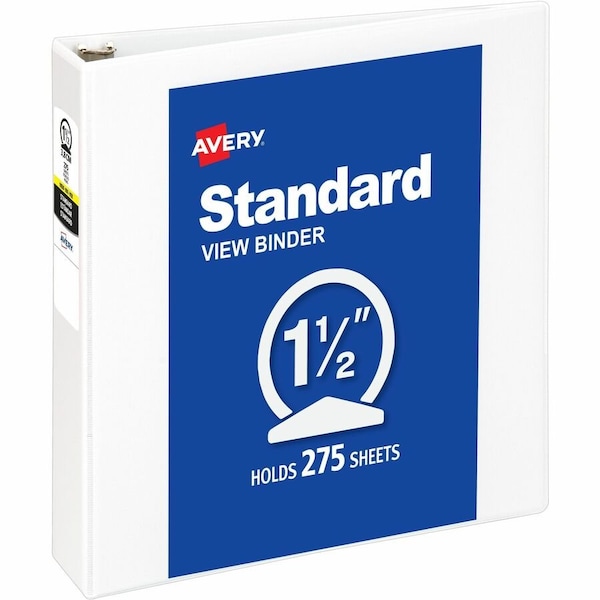 Avery Economy View 3 Ring Binder, 1.5 in Ring 05770 - main