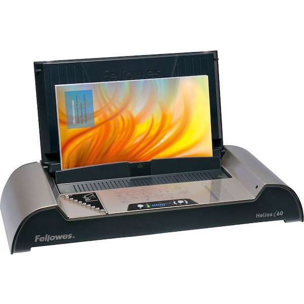 Fellowes Helios Thermal Binding Machine, 600 Sheets, 21-4/5 x 11-3/4 x 9, Gray 5219501 - main