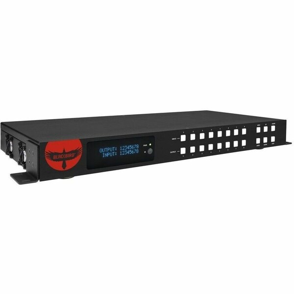 Monoprice BLACKBIRD PRO-SERIES 4K60 8X8 VIDEO MATRIX YUV 4:4:4 IR REMOTE DOLBY T 44557 - main