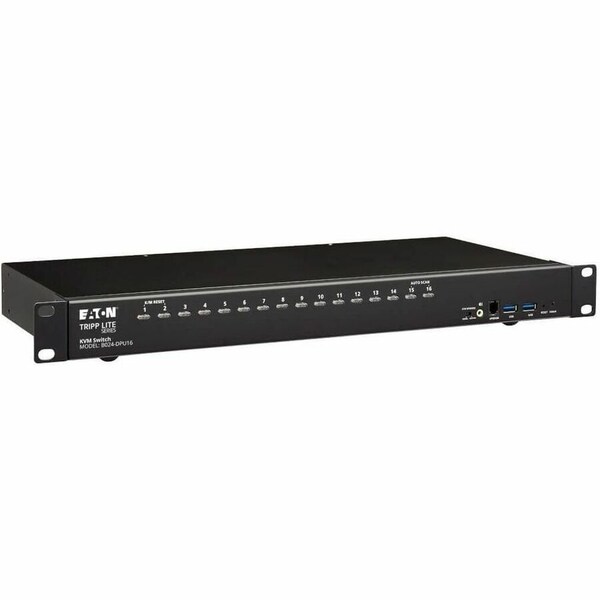 Eaton EATON Tripp Lite Series 16-Port DisplayPort/USB KVM Switch with Audio/Video and USB Peripheral B024-DPU16 - main
