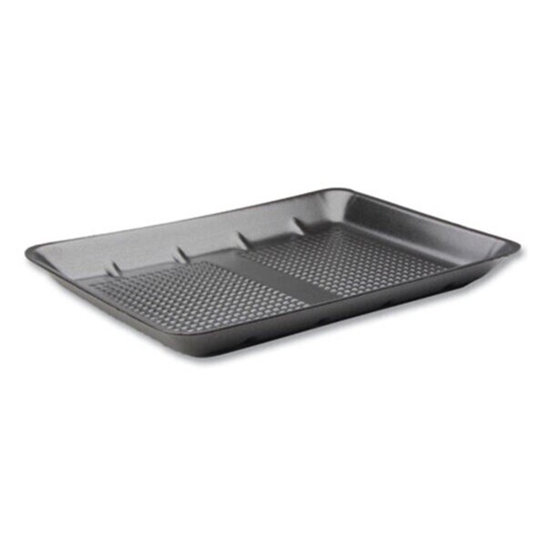 Pct 10S Pactiv Supermarket Trays, Black 51P910S - main