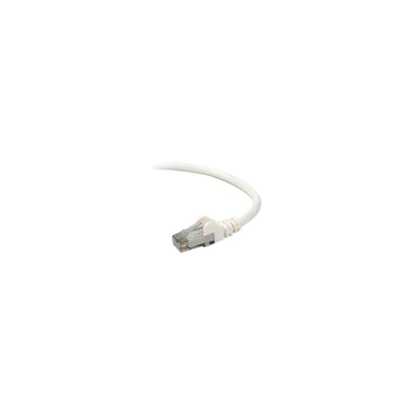 Belkin Cable, Cat6, Utp, Rj45M/M, 12 , Wht, Patch, Snagless A3L980-12-WHT-S - main