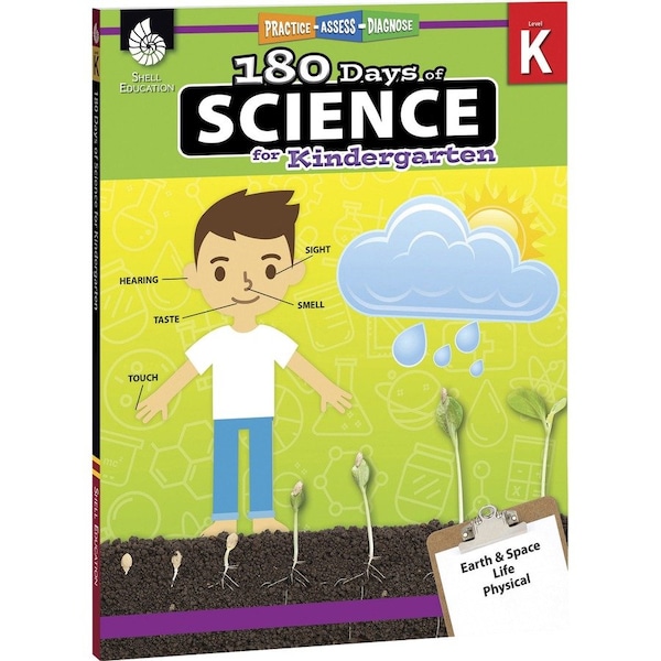 Shell Education 180 Days of Science Book, Grade K 51406 - main