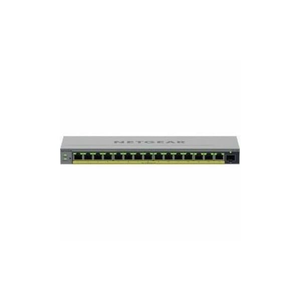Netgear 16-PORT GIGABIT ETHERNET EASY SMART POE+ SWITCH WITH 1 DEDICATED SFP PORT 231W GS116EPP-100NAS - main