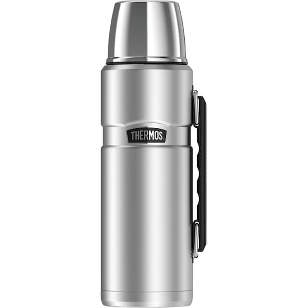 Thermos Stainless Steel Beverage Bottle, 40 oz., Matte Steel SK2010MSTRI4 - main