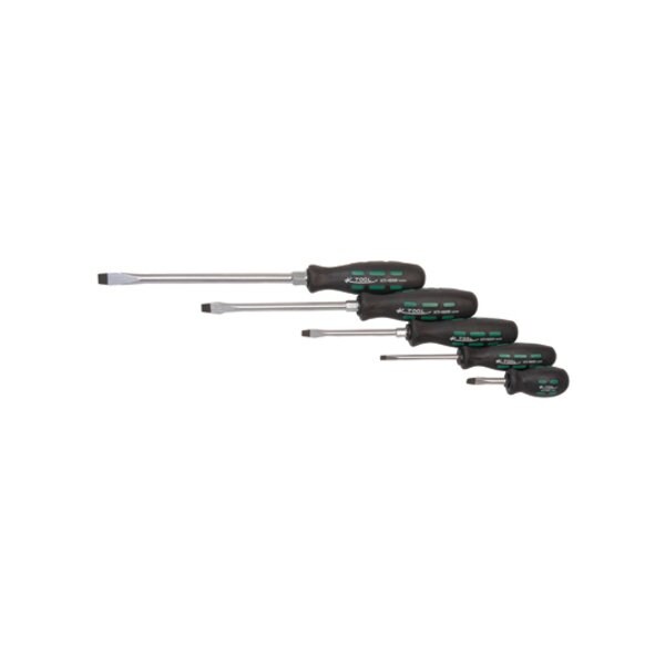 K-Tool International K Tool International KTI16001 5 Piece Slotted Screwdriver Set KTI16001 - main