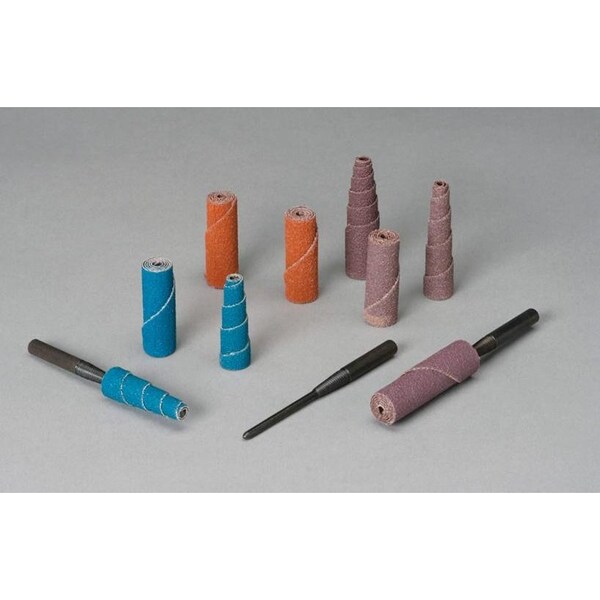 Standard Abrasives FULL TAPERED CARTRIDGE ROLL, .25 DIA X 1 .5 OAL, 1/8 IN DIA 7100103092 - main