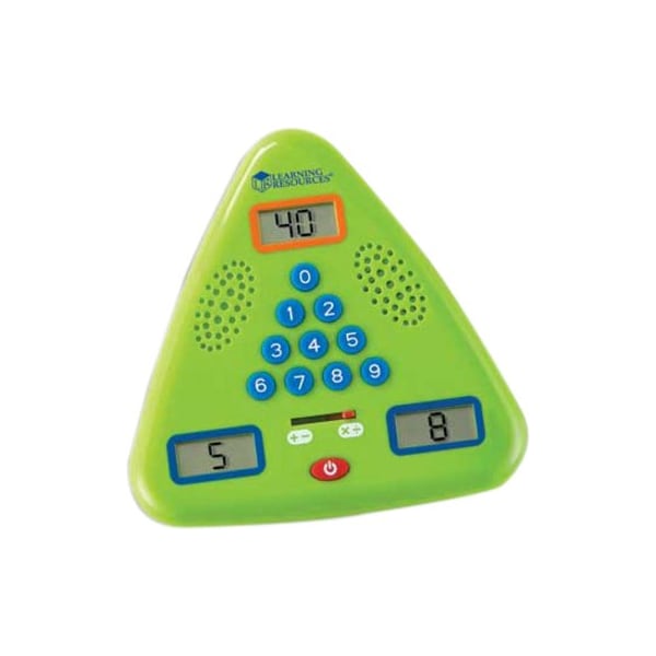 Learning Resources Minute Math Electronic Flash Card, Recommended Grade: 1+ 6965 - main