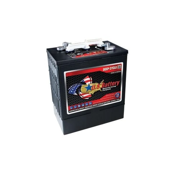 Us Battery 6V 290Ah Deep Cycle Battery, FLA, Offset "S" Terminal 803427 - main