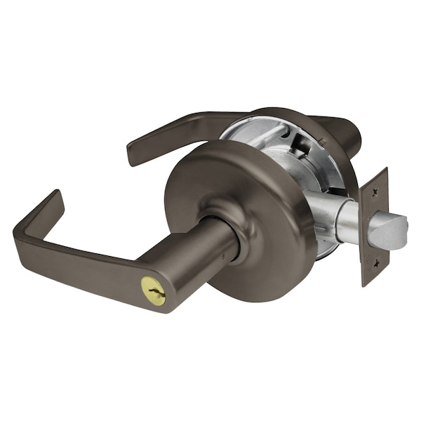 Corbin Russwin Grade 2 Storeroom or Closet Cylindrical Lock, Newport Lever, Conventional Cylinder, Oil Rubbed Bron CL3857 NZD 613 - main