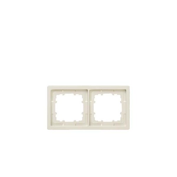 Siemens DELTA style, titanium white frame 2-fold, 153x 82 mm 5TG1322 - main