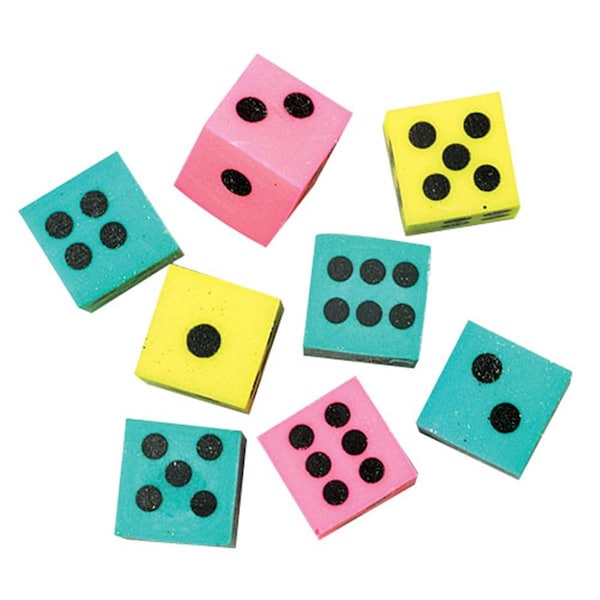 Ceo Dice Erasers, 144PK CE3248095 - main