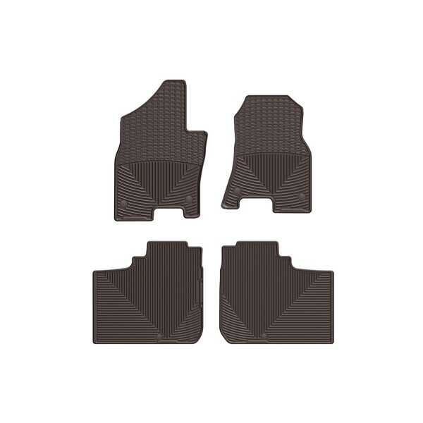 Weathertech Cocoa, Front and Rear All Weather Floor Mats W506CO-W507CO - main