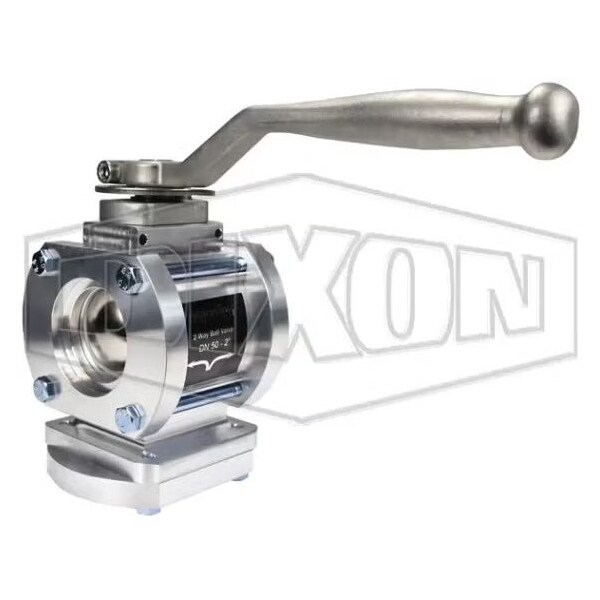 Dixon Mann-Tek by 2-WayBV300SW 2-Way Ball Valve, 3 in Nominal, FNPT End Style, Aluminum Body, Full Port, F 2WAYBV300SW - main