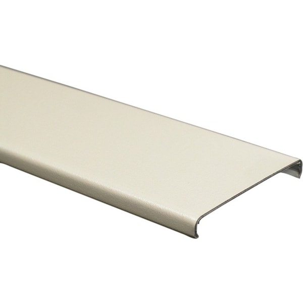 Legrand Cover Plate Raceway, 2400 Series, 1;2 Channel, 1-15/16 in W, 1/4 in H, 5 ft L, Ivory V2400C - main
