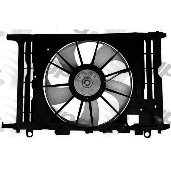 Global Parts Distributors Electric Cooling Fan Assembly 2811661 - main