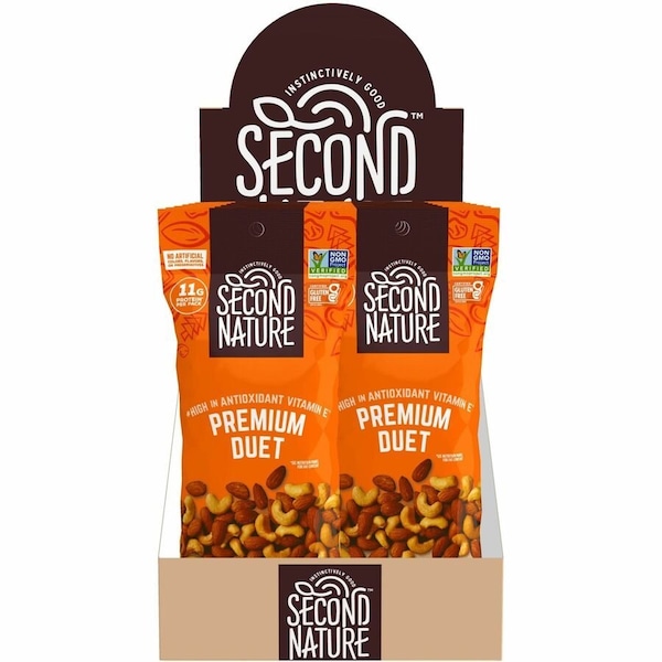 Second Nature Premium Duet Nut Mix, 2 oz Bag, 12PK KAR01172 - main