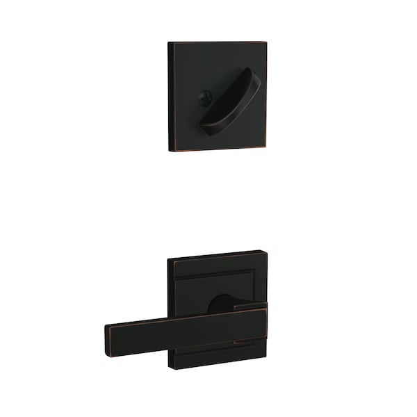 Schlage Residential Schlage Custom Custom Northbrook Lever with Upland Rose Interior Active Trim with 16680 Latch and FC59NBK716ULD - main