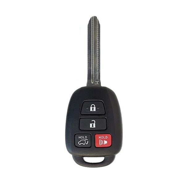 Aks Keys 2014 - 2018 Toyota RAV4 Key Fob W/ Hatch 4B FCC# HYQ12BDM - H Chip VIN# begins with J RC-TOYOTA-93C - main