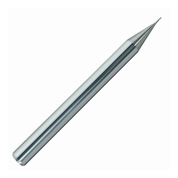 Monster Tool 2 Flute Micro Decimal Square End Mill, .037in diameter, 1/8in shank diameter, Bright Finish 250-200420 - main
