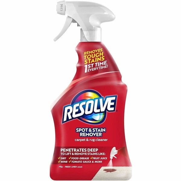 Reckitt Benckiser RESOLVE, Triple Oxi Advanced Trigger Carpet Cleaner, 22oz Bottle 00601 - main