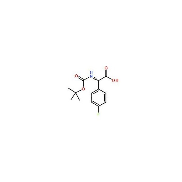 Ak Scientific Boc-4-fluoro-L-phenylglycine (1g), CAS 142186-36-5 6939AA-1g - main