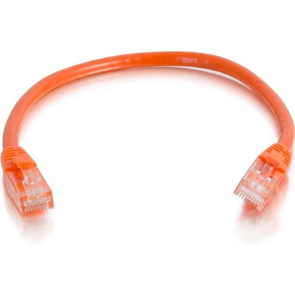 C2G 10FT CAT5E SNAGLESS PATCH ORNG 449 - main