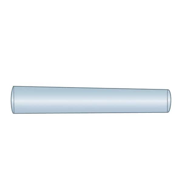 Huyett Taper Pin, Zinc Plated Carbon Steel, #10 Pin x 0.707 in Dia x 0.705 in Small End Dia x 2.000 in L TPZ-10-2000 - main