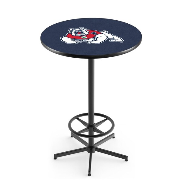 Holland Bar Stool Co 42" Black Fresno State Pub Table L216B4236FresSt - main