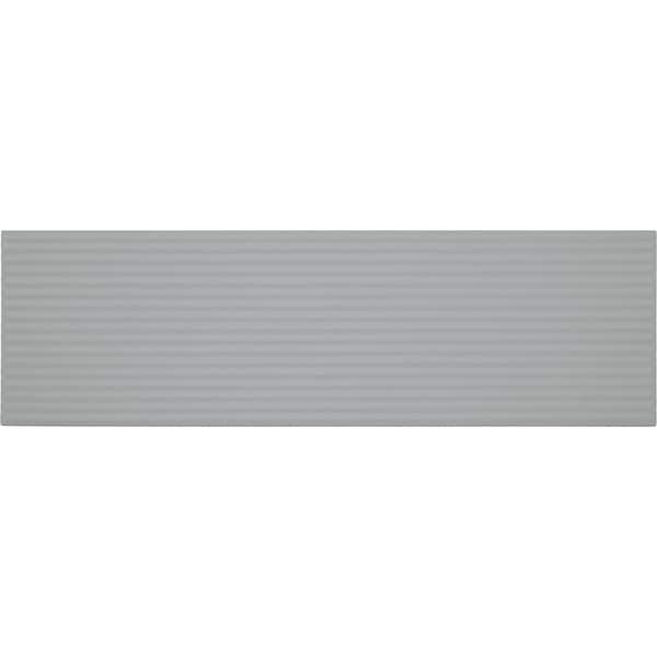 Daltile Stencil 4in x 12in Glazed Porcelain Linear Wall Tile 8.72 SQFT Per Carton, 30PK SC34RCT412LNRMT - main