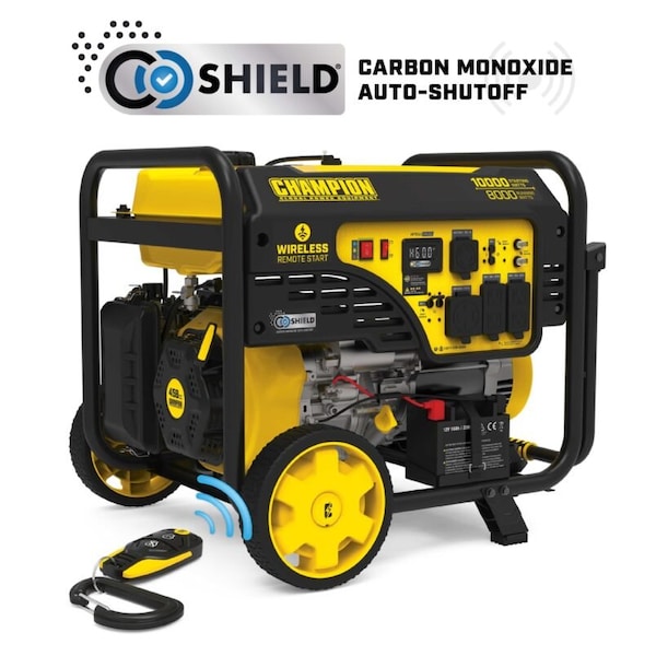 Champion Power Equipment Portable Generator, Gasoline, Electric, Recoil, Wireless Remote Start, 120/240V AC 201506 - main