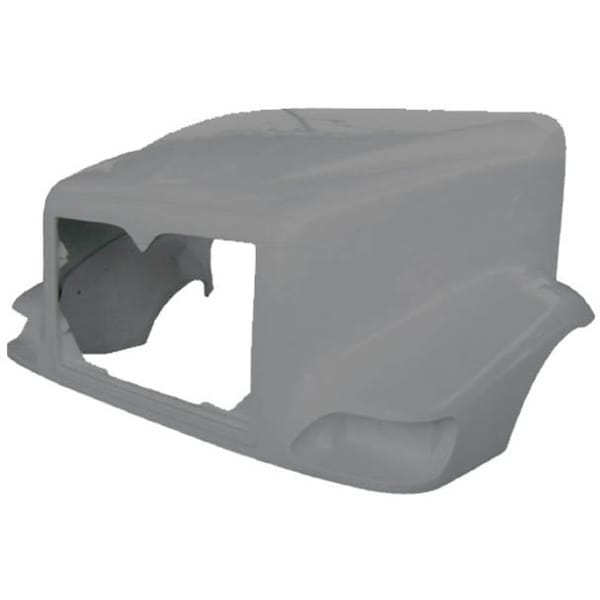 Ilc Replacement For International 9100 Year 2000 Hood Shell W/ Curved Windshield WZ-ETCE-3 - main